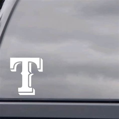 Rangers Vinyl Decal Etsy