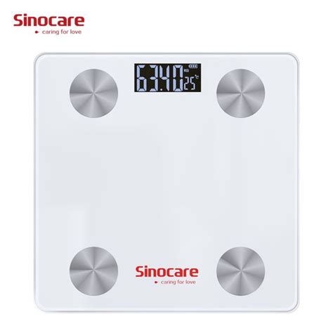 Sinocare Digital Smart Bluetooth Body Fat Weight Scale 12 In 1 Lazada Ph