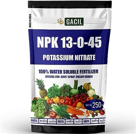 Gacil Npk Potassium Nitrate Water Soluble Fertilizers