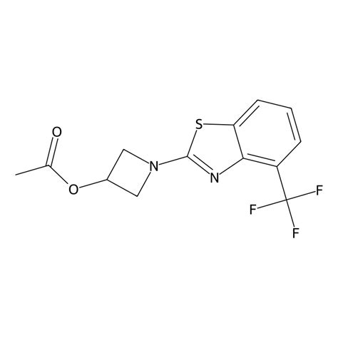 Buy Trifluoromethyl Benzo D Thiazol Yl Azetidin Yl Acetate