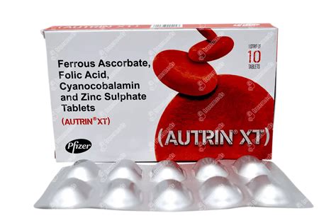 Autrin Xt Tablet 10 - Uses, Side Effects, Dosage, Price | Truemeds