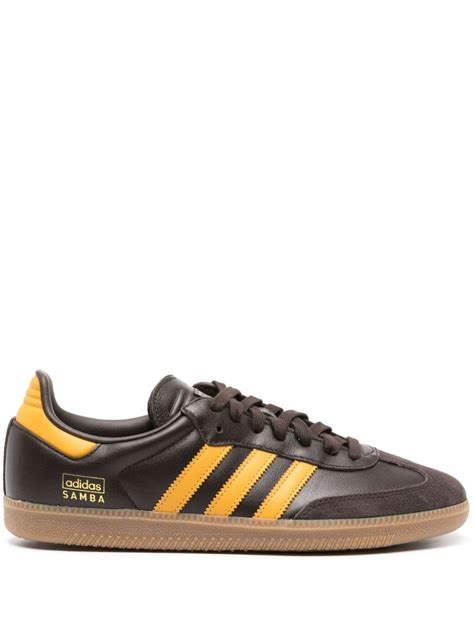 Adidas Originals Samba Og Sneakers In Dark Brown | ModeSens