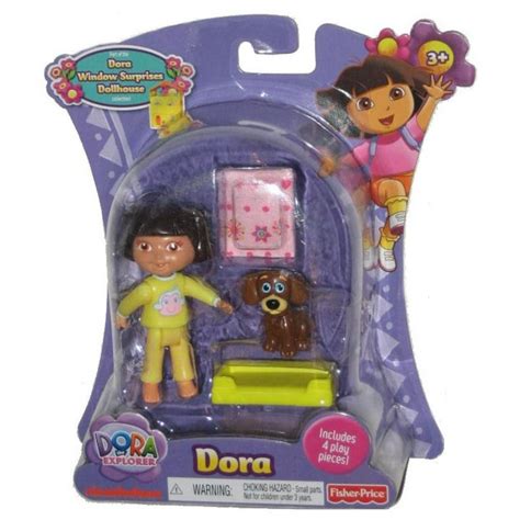 Dora The Explorer Window Surprises Doll House Toy Figure Doll W Dog