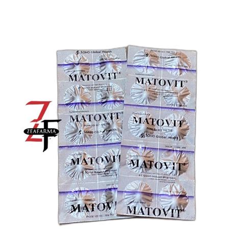 Jual Ready Matovit Strip Isi Tablet Terjangkau Original