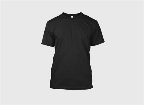 Free Logo Black Shirt Mockup Psd Psfreebies