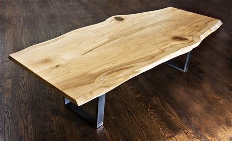 Custom Slab Coffee Table | Reclaimed Urban Hardwood | Icon Modern