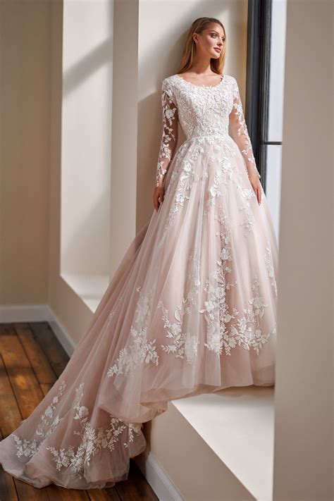 Modest Ball Gown Wedding Dresses Modest By Mon Cheri