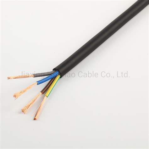 Multi Core Copper Cca Conductor Double Pvc Sheath Flexible Cable