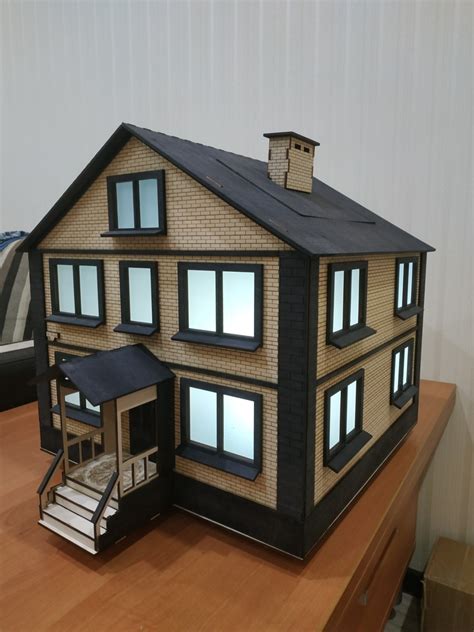 Laser Cut Model House