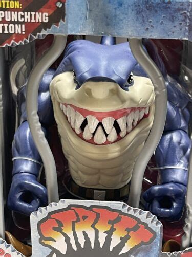 Mattel Power Punching Action Street Sharks Ripster Figure Ebay