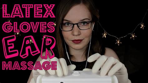 Ear Massage W Latex Gloves And Talc No Talking Binaural Hd Asmr