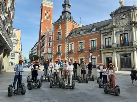 Madrid Tour Privato In Segway E Degustazione Di Vino E Tapas H