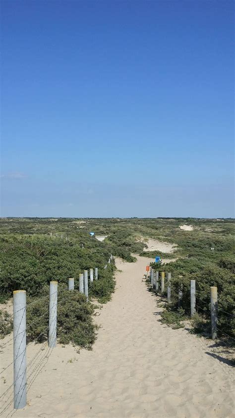 Hd Wallpaper Holland North Sea Zandvoort Beach Coast Dunes Sky