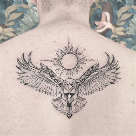 93 Stunning Back Eagle Tattoos You Should Try Now Psycho Tats