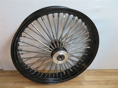 H D BIG SPOKE RAD MIT TÜV SCHWARZ 48 SPEICHEN 21 x 3 5 SF VORDERRAD