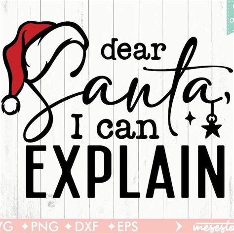 Dear Santa Etsy