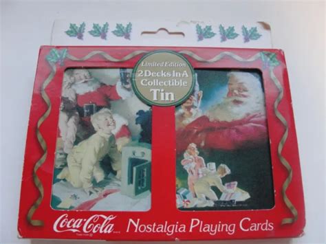 Cartes Jouer Coca Cola Nostalgie Coca Cola Tin Dition Collectors