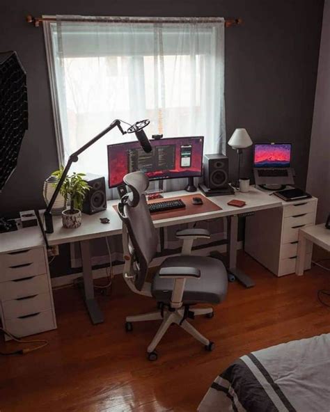 The Top 37 Computer Room Ideas - Next Luxury | Home studio setup, Home ...