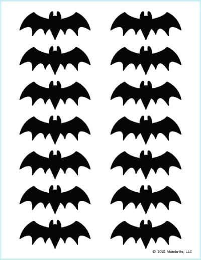 Free Printable Bat Templates Bat Template Free Halloween Coloring