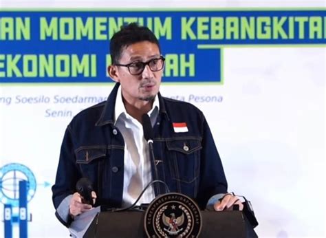 Tingkatkan Pariwisata Berkelanjutan Sandiaga Uno Dukung Program Carbon