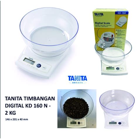 Jual Tanita Timbangan Digital KD 160 N 2kg Shopee Indonesia