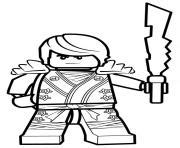 Coloriage Lego Ninjago Skylor In Zukin Gi Dessin Ninjago Imprimer