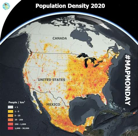 Simon Kuestenmacher On Twitter Map Shows The Population Density