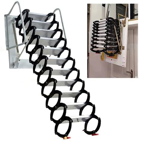 Buy Attic Steps Pull Down Attic Stairs Wall Mounted Folding Stairs