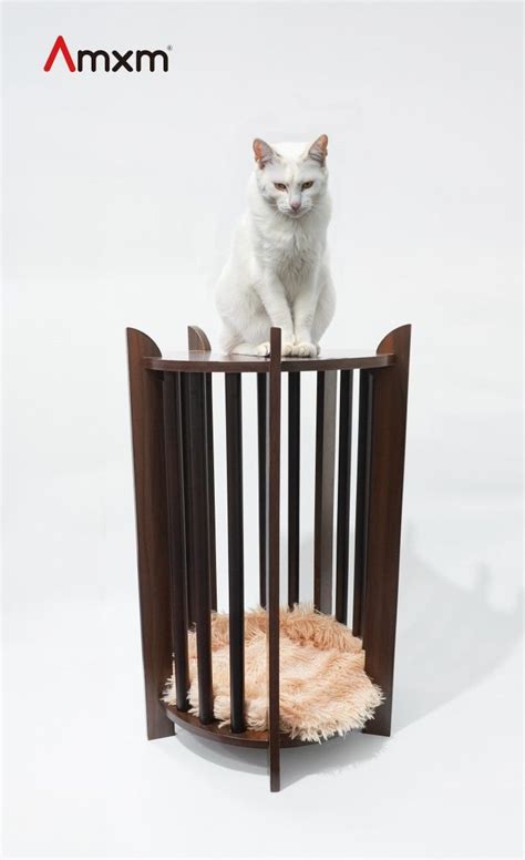 End Table With Cat Bed