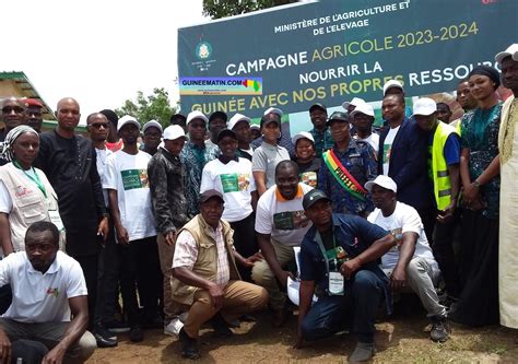 Région de Mamou le ministre Nagnalen Barry lance la campagne agricole