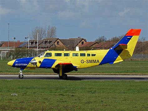 G Smma Cessna 406 Caravan Ii At Blackpool 11414 Steve Hall Flickr