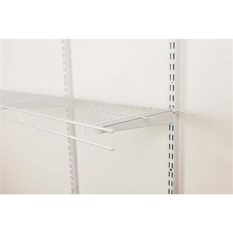 KIT 5-7' FT CLOSET SHELF WIRE WRDRBE-WHT-2060310 - The Home Depot