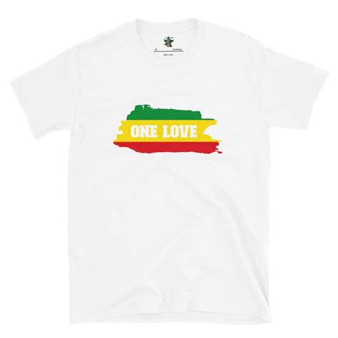 Fifth Degree® One Love Rasta T Shirt Design Rastafari Rastafarian