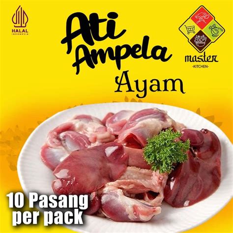 Jual Ati Ampela Ayam Hati Ampela Ayam Broiler Jeroan Ayam Bersih Frozen