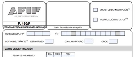 Formulario F Formularios De Argentina