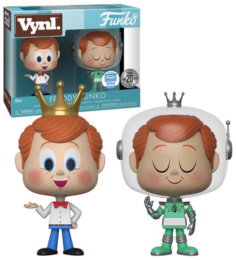 Funko Vynl. Two Pack - Freddy Funko - 20 Years Funko Shop Limited Edition Exclusive - New, Mint