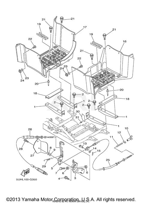 Yamaha Grizzly 550 Parts Diagram