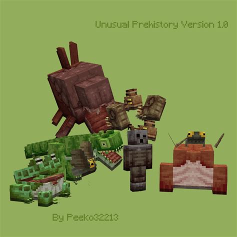 Unusual Prehistory and Not So Shrimple have been Released! : r/feedthebeast