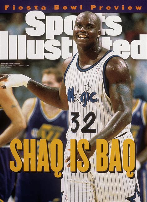 Orlando Magic Shaquille Oneal Sports Illustrated Cover By Sports