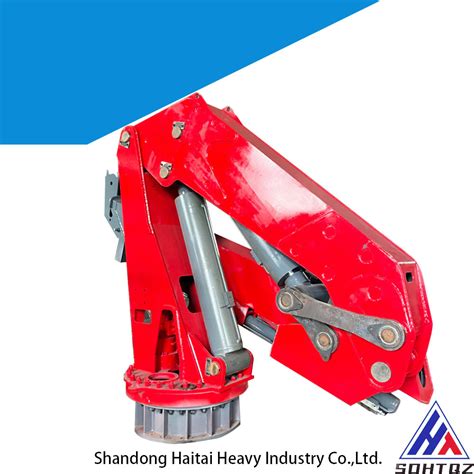 Hydraulic Articulated Arm Crane Knuckle Boom Crane 5 Ton Folding Arm