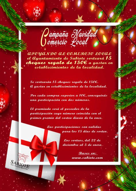 I Campa A De Navidad Comercio Local Ayuntamiento De Sabiote