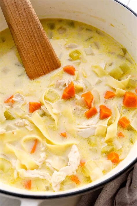 Creamy Chicken Noodle Soup Mastercheflive