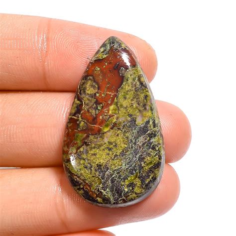 Dragon Jasper Terrific Natural Dragon Jasper Pear Shape Etsy