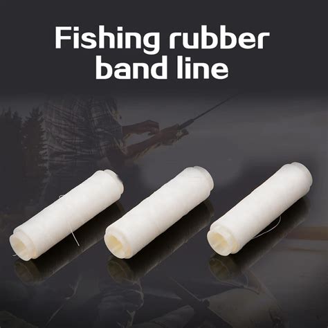 1pc High Tensile Polyester Bait Elastic Thread Spool Sea Fishing