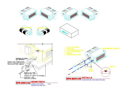 Bloques Aire Acondicionado En AutoCAD CAD 149 66 KB Bibliocad