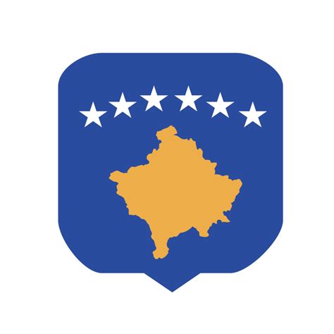 Kosovo flag country 16595124 PNG