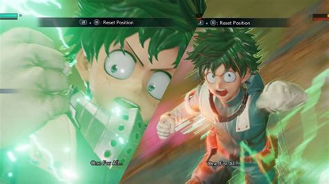 Izuku Midoriyadeku Showcase Jump Force Youtube