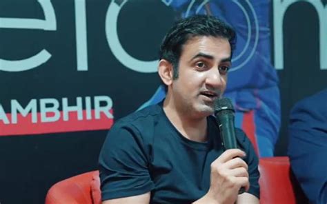 Reports Gautam Gambhir Lone Applicant For Head Coach Role To Be