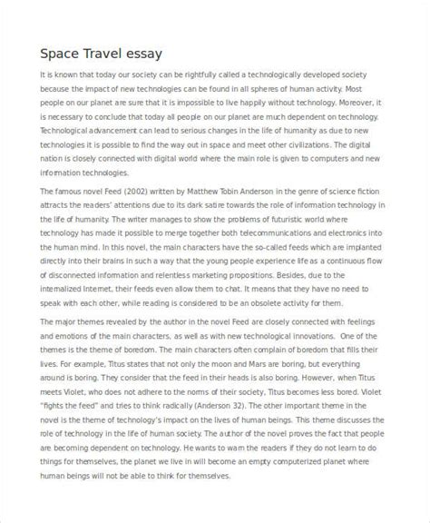 Travel Essay - Examples, Format, Doc, How to Write, Pdf