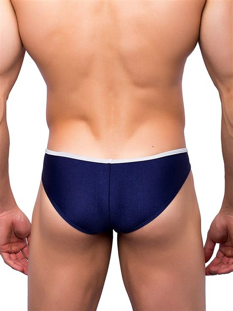 Joe Snyder SK 04 Mini Cheek Brief Navy Dexer Maenner Unterwaesche